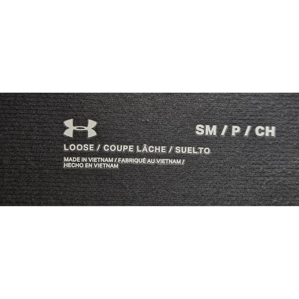 Under Armour Men's Track Jacket Size Small Gray Project Rock Iron Paradise Zip‎
